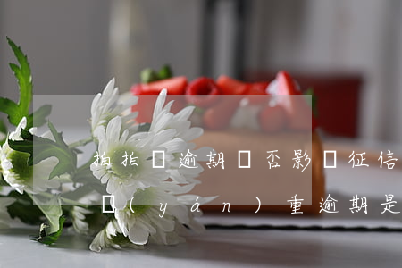 拍拍貸逾期會否影響征信并被列入黑名單？嚴(yán)重逾期是否會被納入失信人名單？